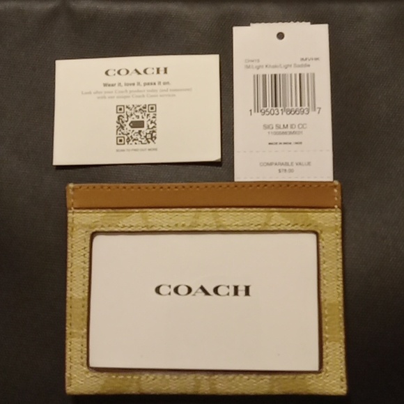Coach Slim ID Card Case - Picture 4 of 5